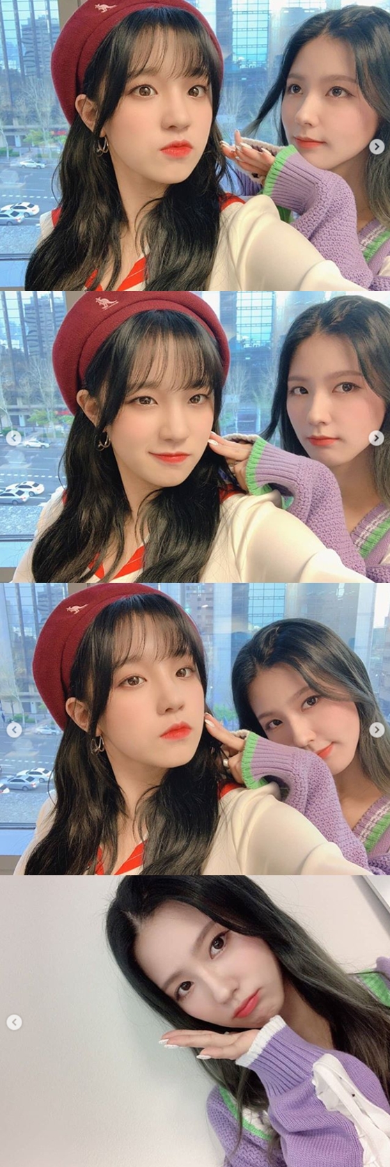 /사진=(여자)아이들 공식 인스타그램