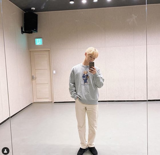 /사진=뉴이스트 민현 인스타그램
