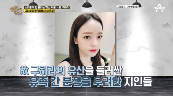 /사진=채널A '풍문으로들었쇼'