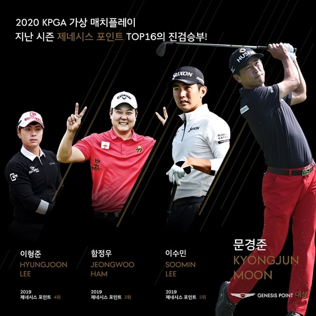 20일부터 진행되는 2020 KPGA 가상 매치플레이./사진=KPGA