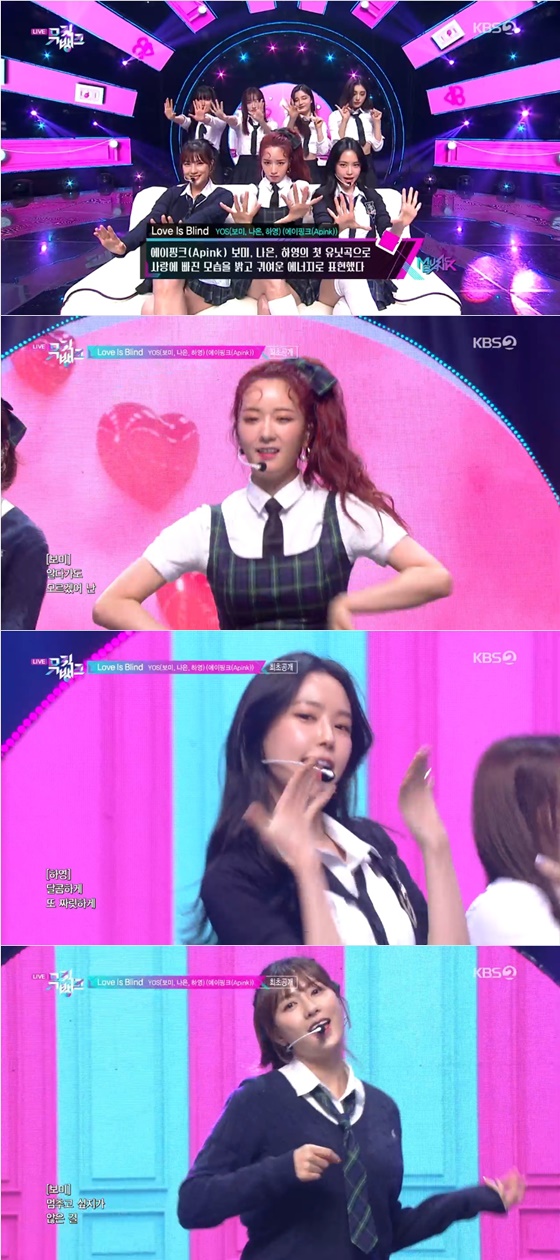 에이핑크 /사진=KBS 2TV '뮤직뱅크' 방송화면 캡처