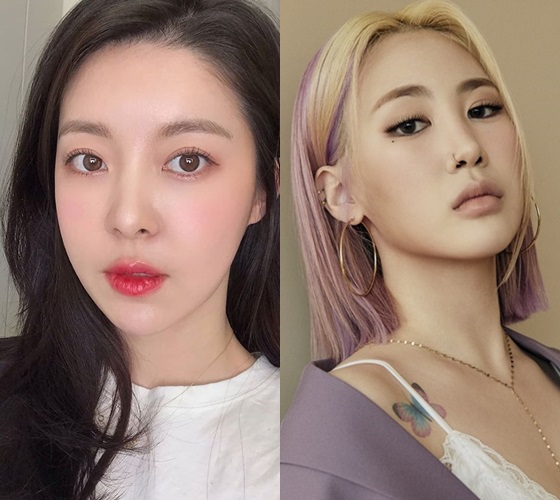 제이미(김지혜), 박지민 /사진=제이미 인스타그램, 워너뮤직코리아