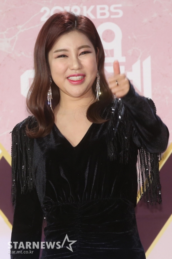 가수 송가인 /사진=강민석 기자