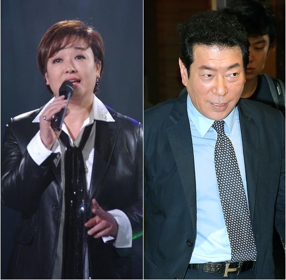 혜은이(왼쪽)와 김동현 /사진=스타뉴스