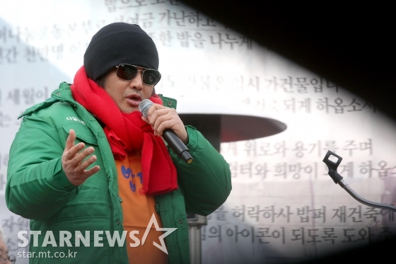 배우 김보성 /사진=강민석 기자