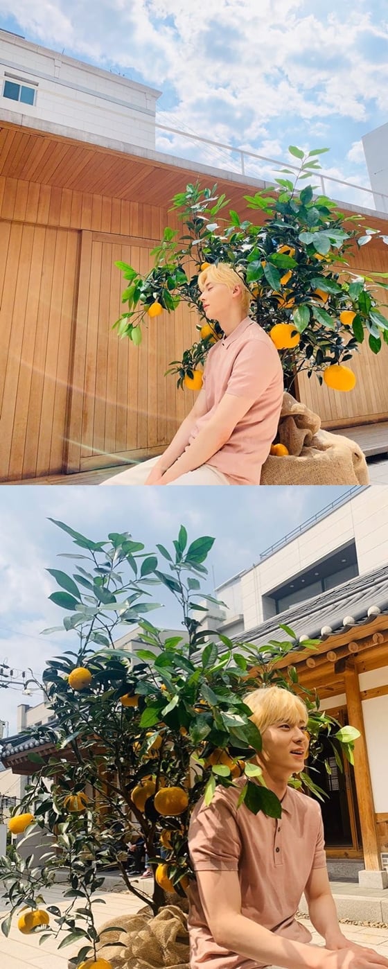 /사진=뉴이스트 황민현 인스타그램
