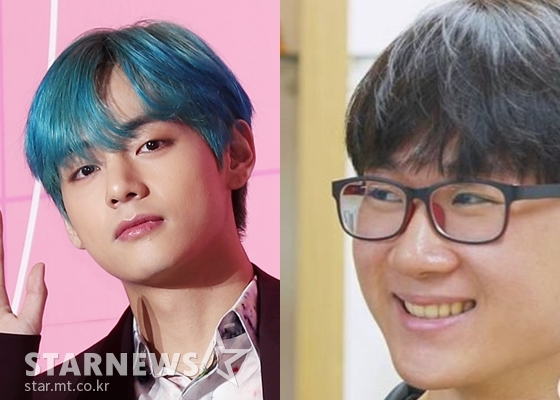그룹 방탄소년단(BTS) 뷔(왼쪽)와 T1 이상호 선수 /사진=스타뉴스, T1 인스타그램
