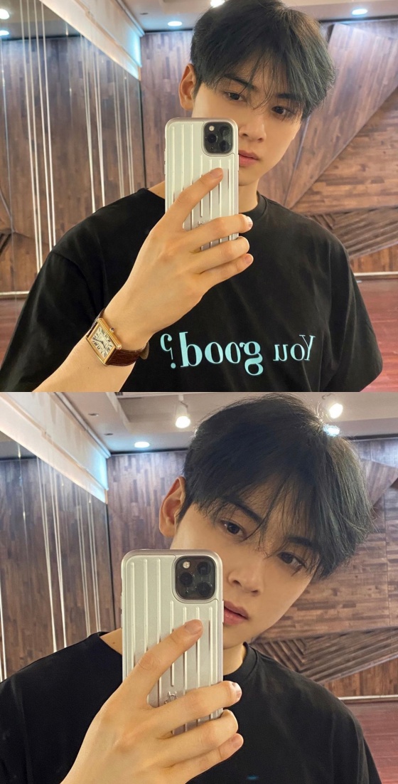 /사진=차은우 인스타그램