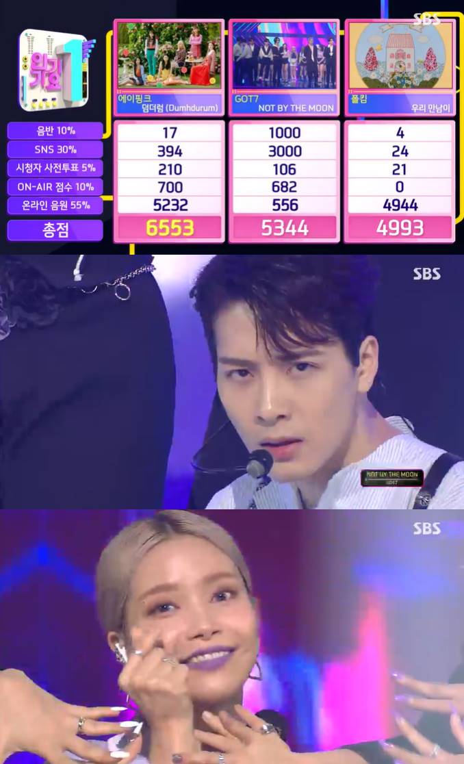 /사진=SBS '인기가요' 방송화면 캡처