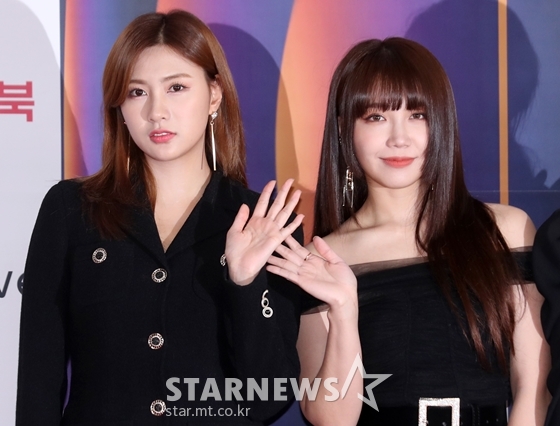 오하영, 정은지/사진=김휘선 기자