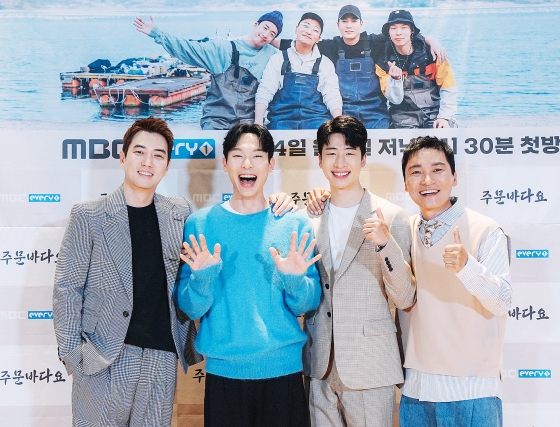 배우 주상욱(사진 맨 왼쪽부터 오른쪽으로), 양경원, 유수빈, 조재윤/사진제공=MBC에브리원