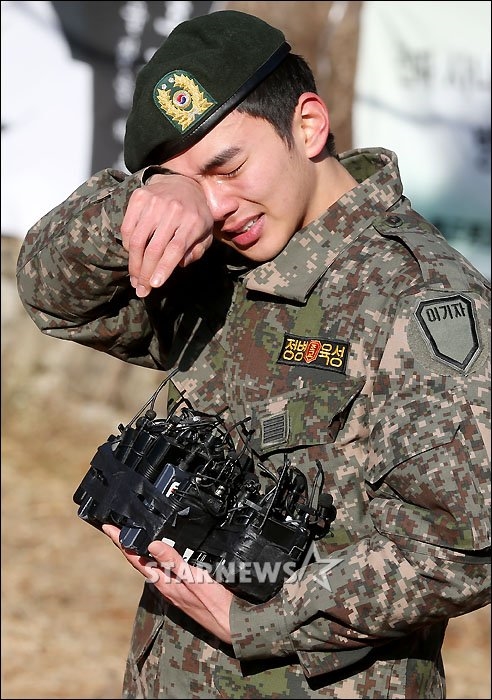 군 제대 당시, 부모님과 집에 있는 고양이가 보고 싶다고 눈물 흘린 유승호 /사진=스타뉴스