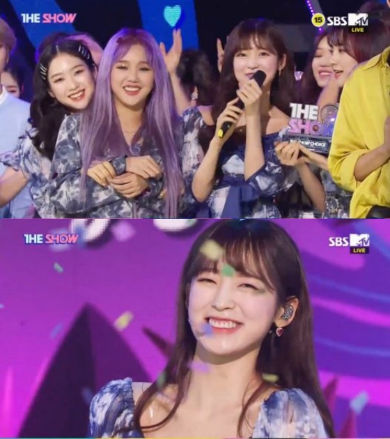 /사진= SBSMTV '더쇼' 방송 화면