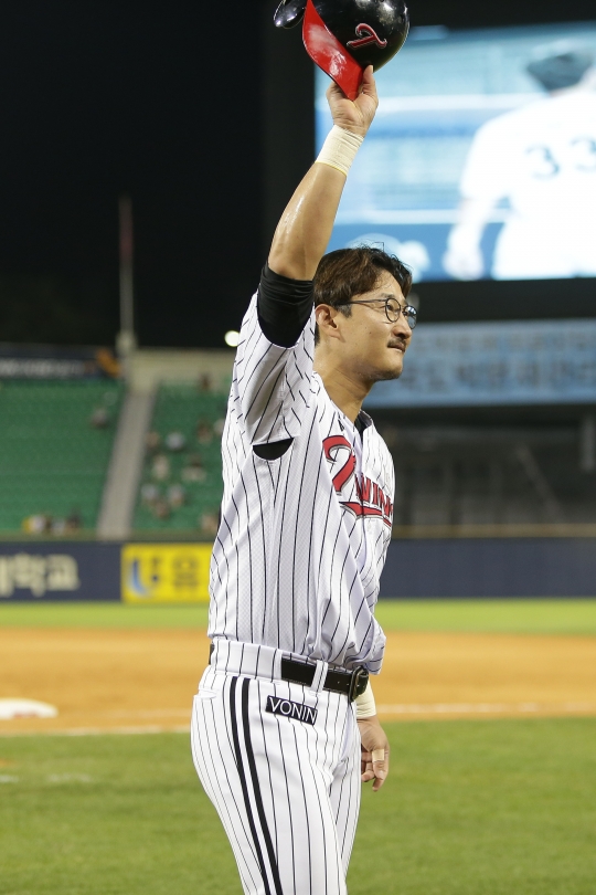 LG 박용택. /사진=LG트윈스