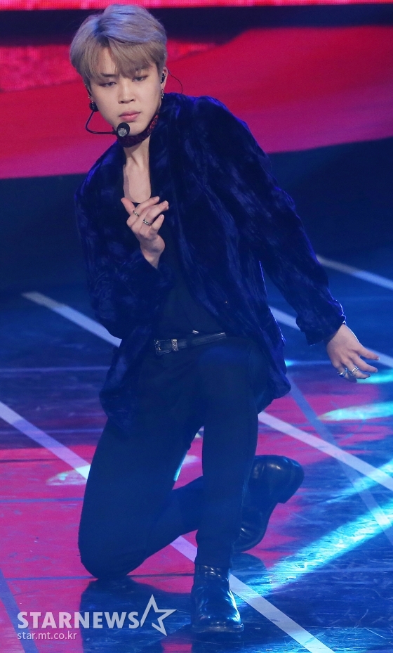 그룹 방탄소년단 지민 / 사진=김휘선 기자 hwijpg@