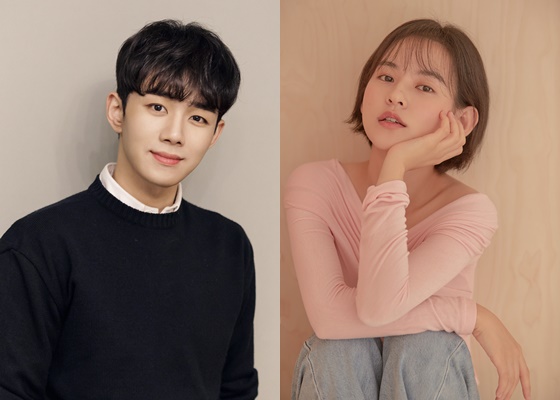 오승훈(왼쪽), 김윤혜 /사진제공=나무엑터스, 싸이더스HQ