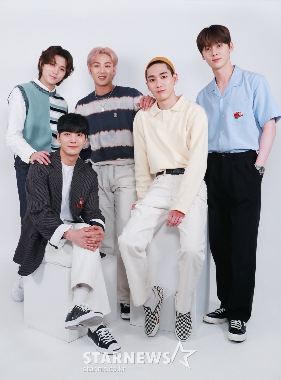 그룹 뉴이스트 AAA 인터뷰 / 사진=이동훈 기자 photoguy@