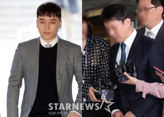 승리(왼쪽), 유인석 /사진=스타뉴스
