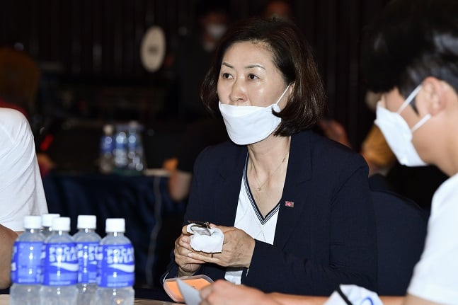 흥국생명 박미희 감독. /사진=KOVO