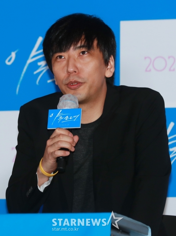 영화 '야구소녀'를 연출한 최윤태 감독 /사진=이동훈 기자
