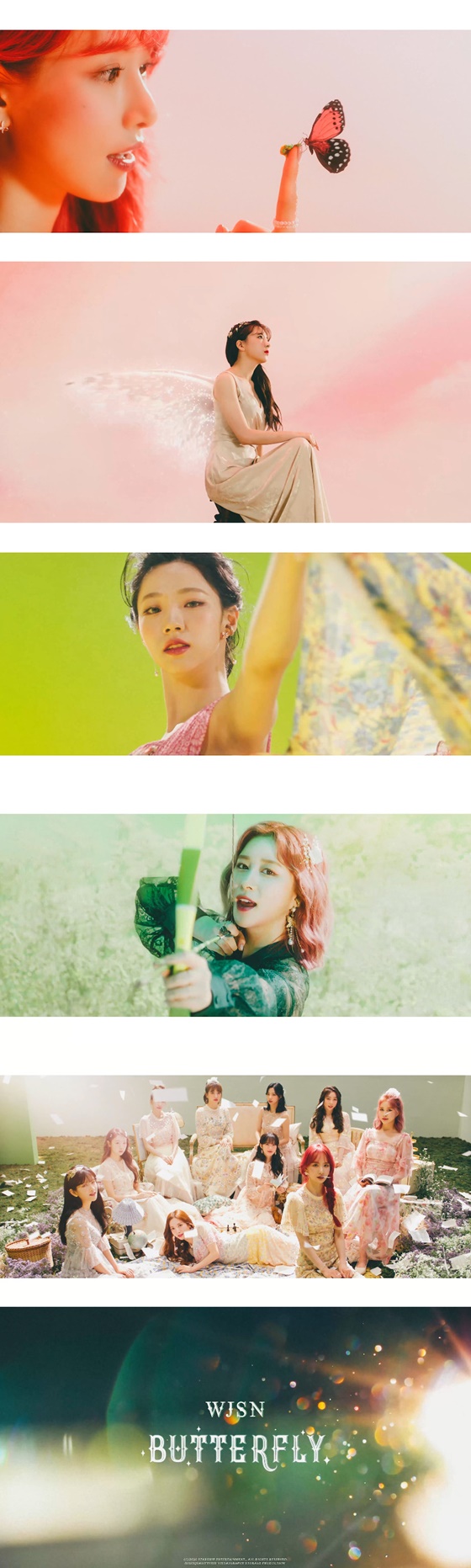 /사진=우주소녀 '버터플라이' MV 캡처