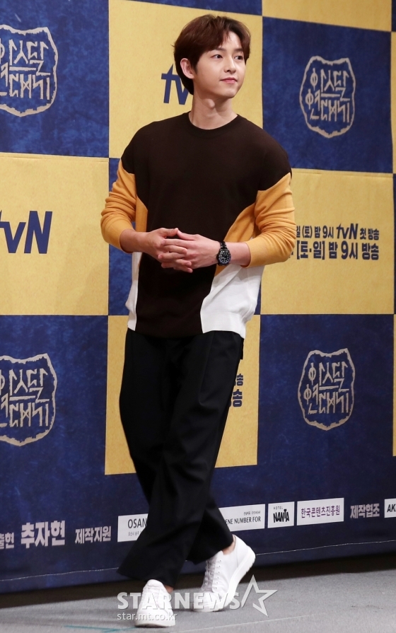 배우 송중기 / 사진=김휘선 기자