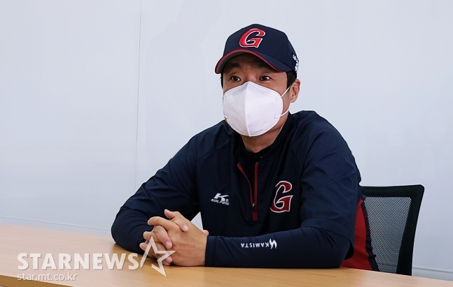 허문회 롯데 자이언츠 감독. /사진=김우종 기자