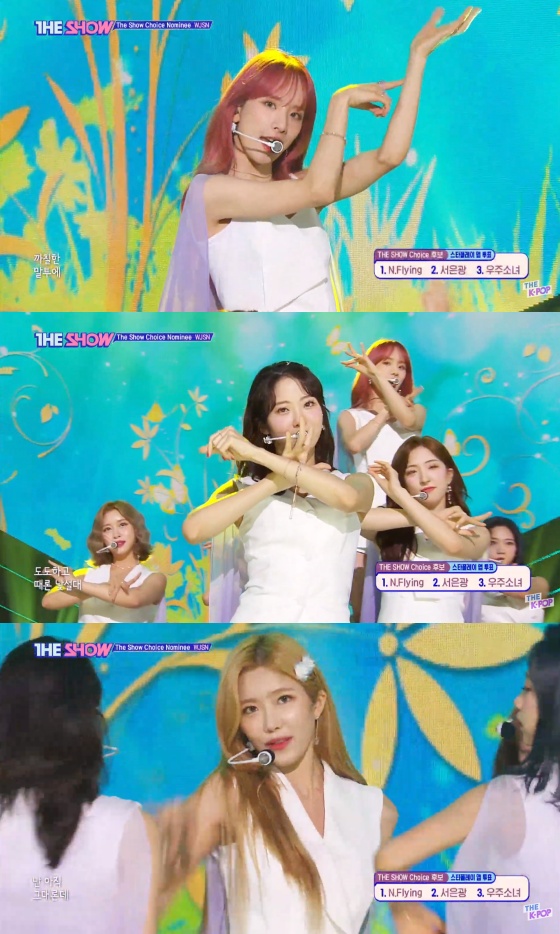 /사진=SBS MTV '더 쇼' 방송화면 캡처