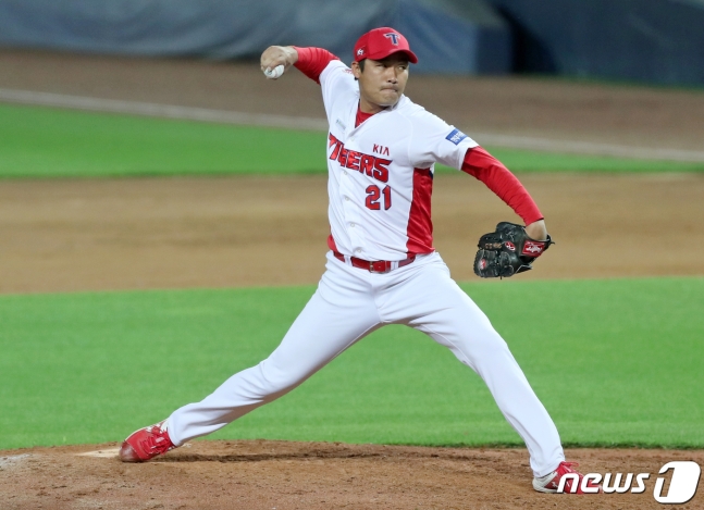 KIA 홍상삼. /사진=뉴스1