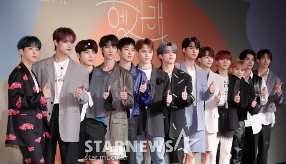 아이돌그룹 세븐틴 /사진=김창현 기자