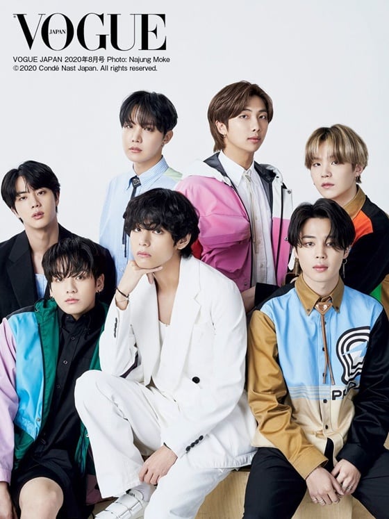 방탄소년단(BTS) /사진=보그재팬(Vogue Japan)