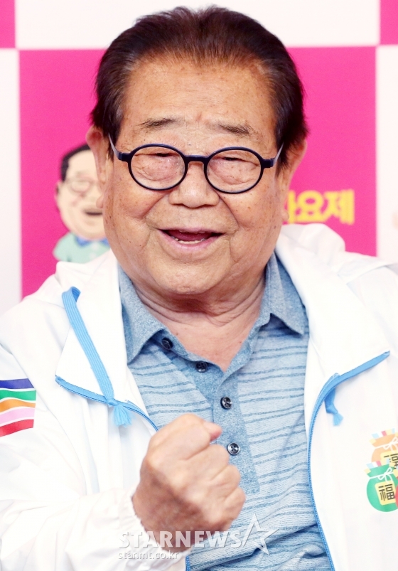 송해 / 사진=홍봉진기자 honggga@
