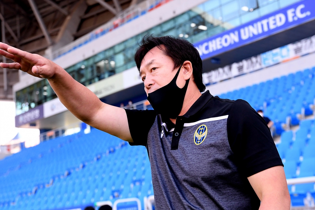 임완섭 감독. /사진=인천 유나이티드 제공
