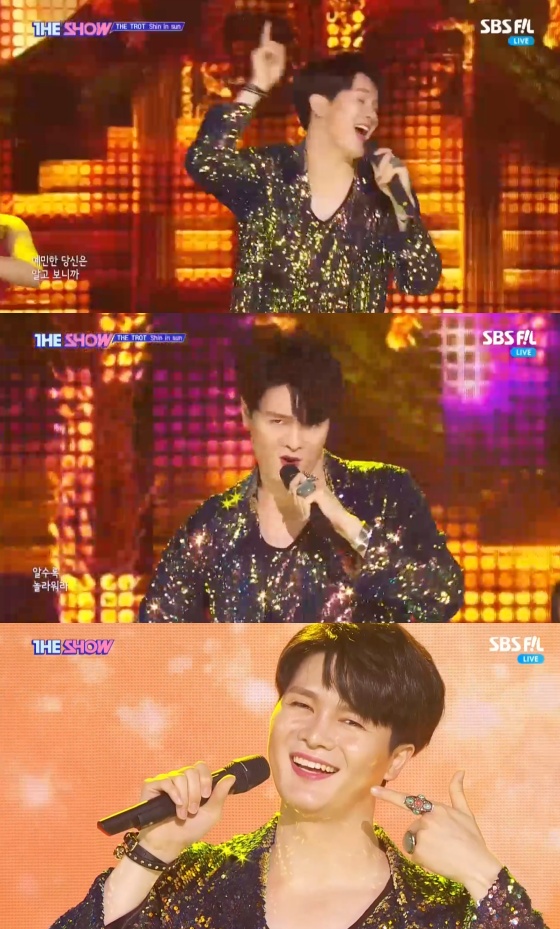 /사진=SBS MTV '더 쇼' 방송화면 캡처