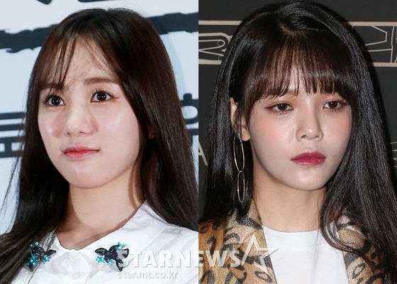 권민아, AOA 지민 /사진=스타뉴스