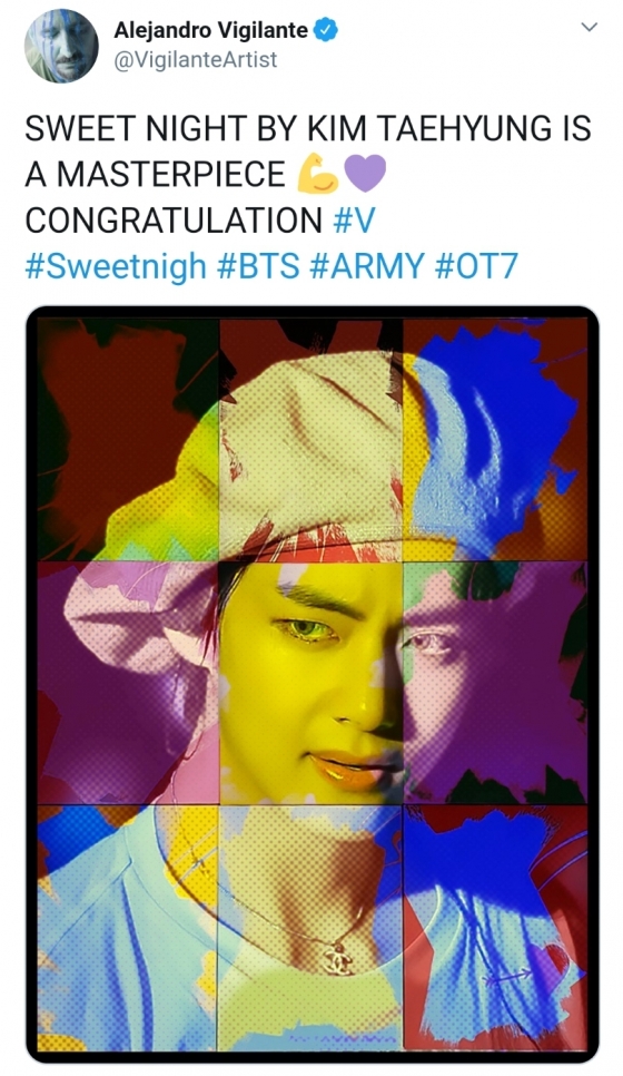 /사진=알레한드로 비질란테(Alejandro Vigilante) 트위터 화면 캡쳐