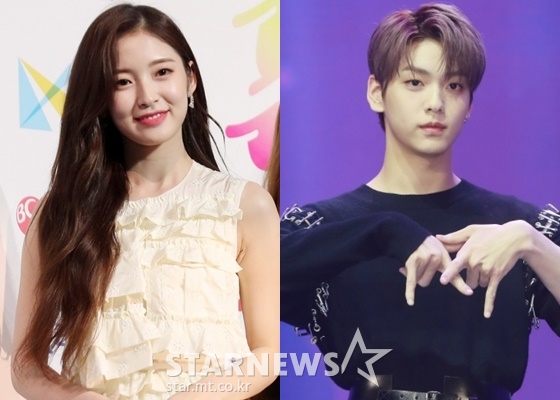 오마이걸 아린(왼쪽), 투모로우바이투게더 수빈 /사진=김휘선 기자, 이동훈 기자