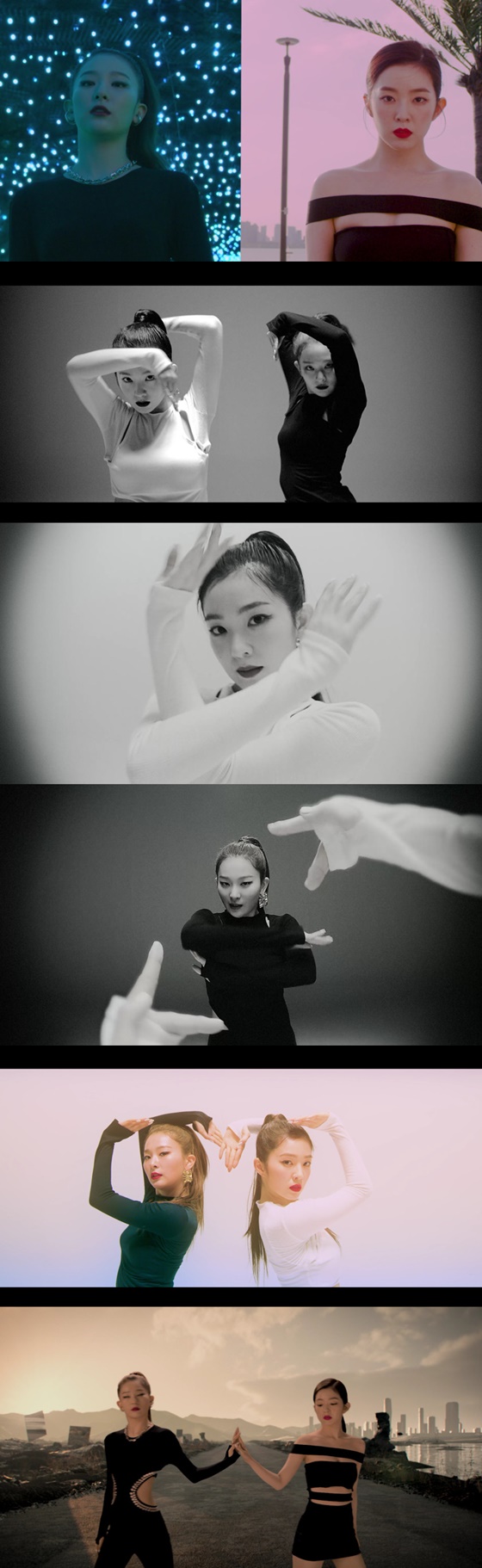 /사진=아이린&슬기 '놀이(Naughty)' MV 캡처
