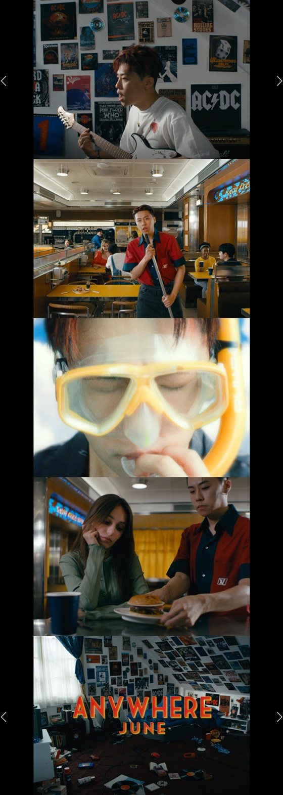 /사진=준 'Anywhere' MV 캡처