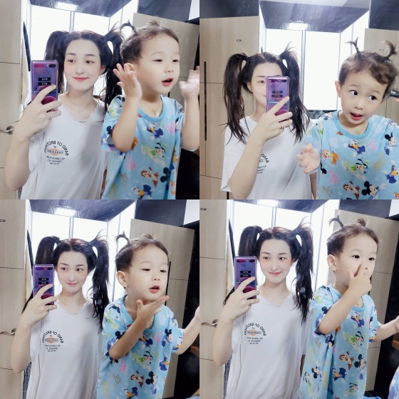 /사진=율희 인스타그램 (율희 최재율 군)