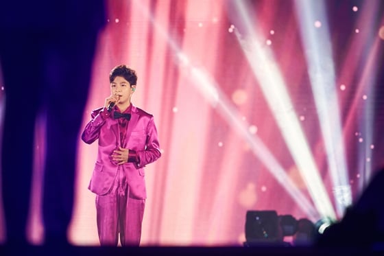 '미스터트롯'콘서트 정동원 무대/ 사진출처=TV조선 '미스터트롯'
