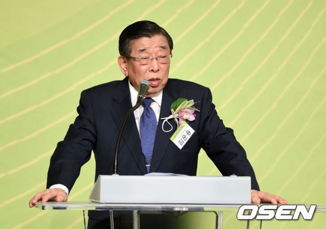 고 김운용 총재. /사진=OSEN