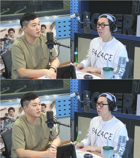 영화 '국제수사', '돌멩이'에 출연하는 배우 김대명 /사진=SBS 파워FM '김영철의 파워FM' 보는 라디오 방송화면 캡처