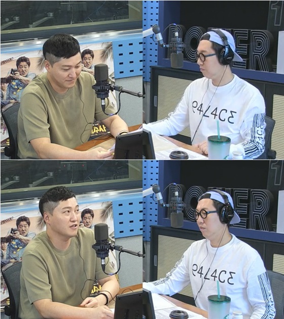 영화 '국제수사', '돌멩이'에 출연하는 배우 김대명 /사진=SBS 파워FM '김영철의 파워FM' 보는 라디오 방송화면 캡처