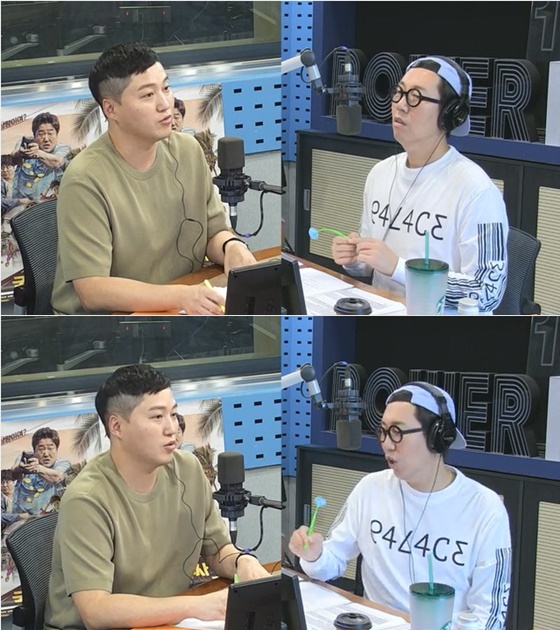 영화 '국제수사', '돌멩이'에 출연하는 배우 김대명 /사진=SBS 파워FM '김영철의 파워FM' 보는 라디오 방송화면 캡처