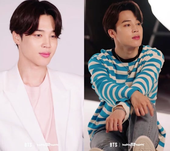 방탄소년단 지민(BTS JIMIN) /사진=[배스킨라빈스XBTS] 광고촬영장 세로직캠 지민 편