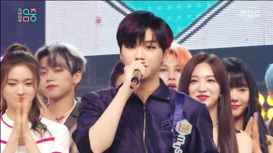 강다니엘 /사진=MBC '쇼! 음악중심' 방송화면 캡처