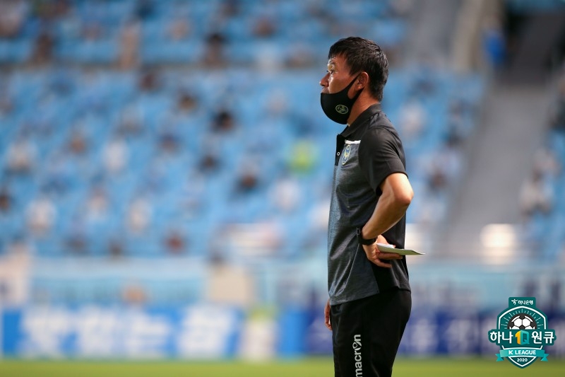 조성환 인천 감독. /사진=한국프로축구연맹 제공