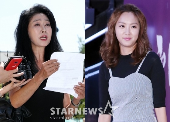 김부선, 이미소/사진=스타뉴스