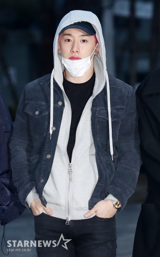 몬스타엑스 활동 당시 원호의 모습 /사진=김휘선 기자
